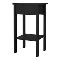 Thumbnail for Barcelona Bedside Table with 1 Drawer in Matt Black