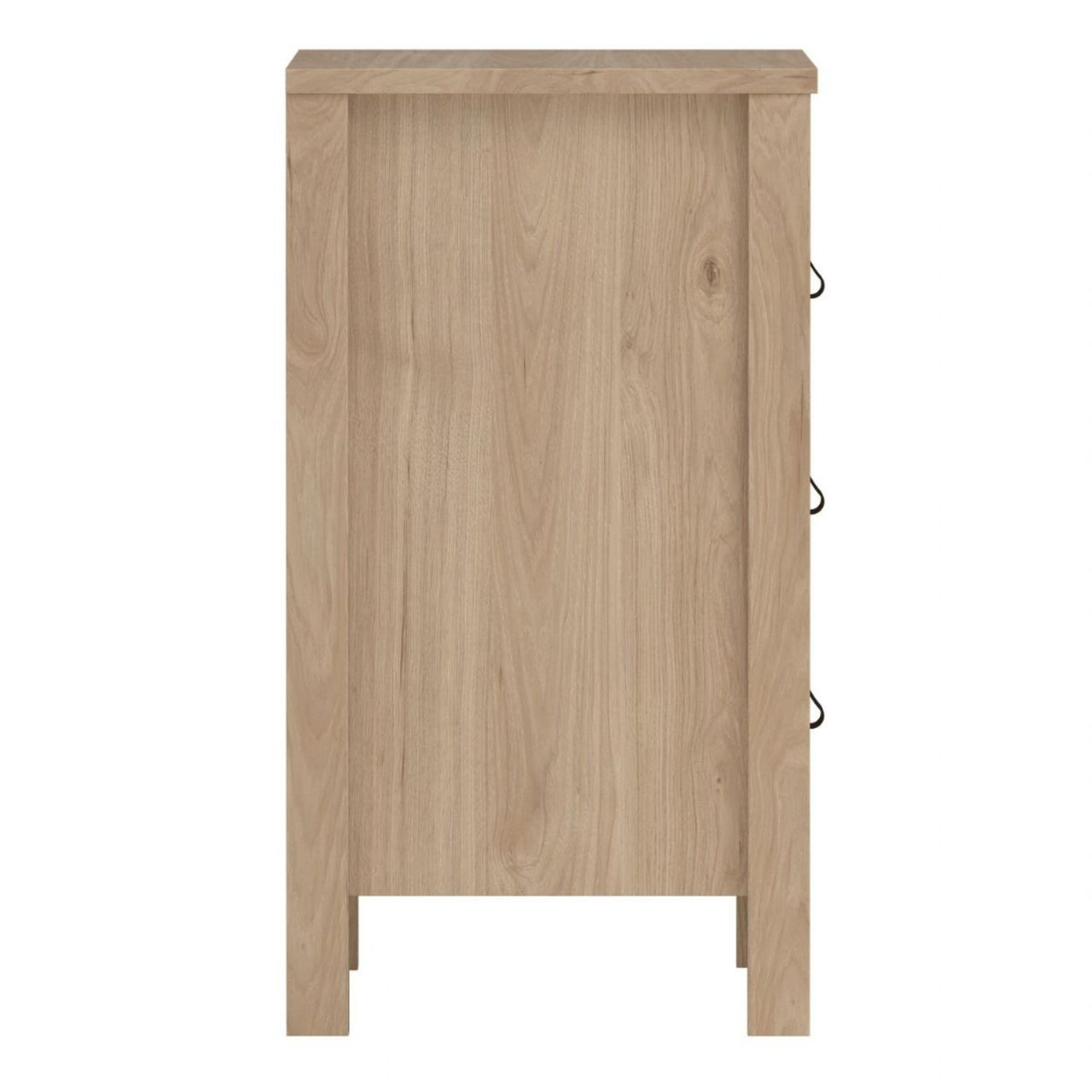 Barcelona Bedside Table 3 Drawers in Jackson Hickory Oak