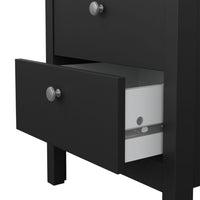 Thumbnail for Finish Simple 2 Drawer Bedside Table