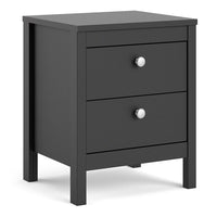 Thumbnail for Finish Simple 2 Drawer Bedside Table