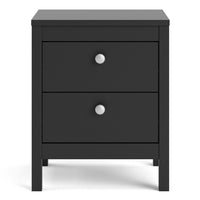 Thumbnail for Finish Simple 2 Drawer Bedside Table