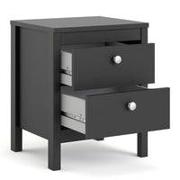 Thumbnail for Finish Simple 2 Drawer Bedside Table