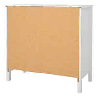 Thumbnail for Modern Wide White 3 Drawer Chest