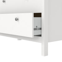 Thumbnail for Modern Wide White 3 Drawer Chest