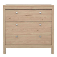 Thumbnail for Madrid Chest 3 Drawers in Jackson Hickory Oak