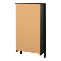 Thumbnail for Madrid Shoe Cabinet 2 flap doors Matt Black