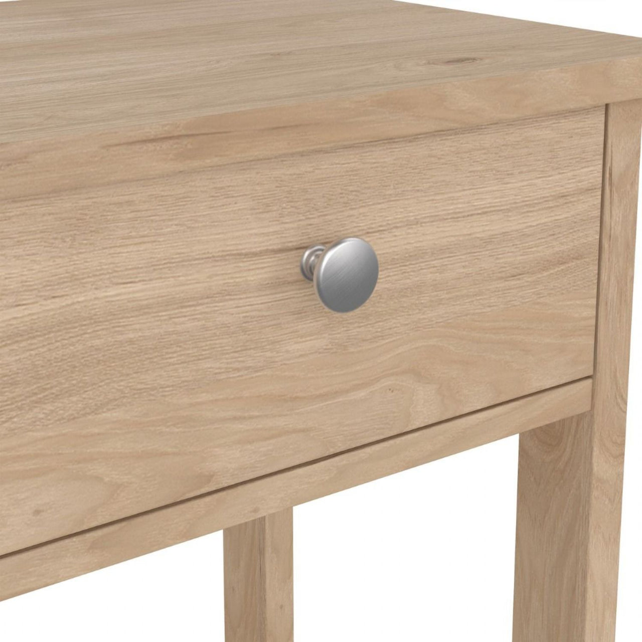 Madrid Bedside Table with 1 Drawers in Jackson Hickory Oak