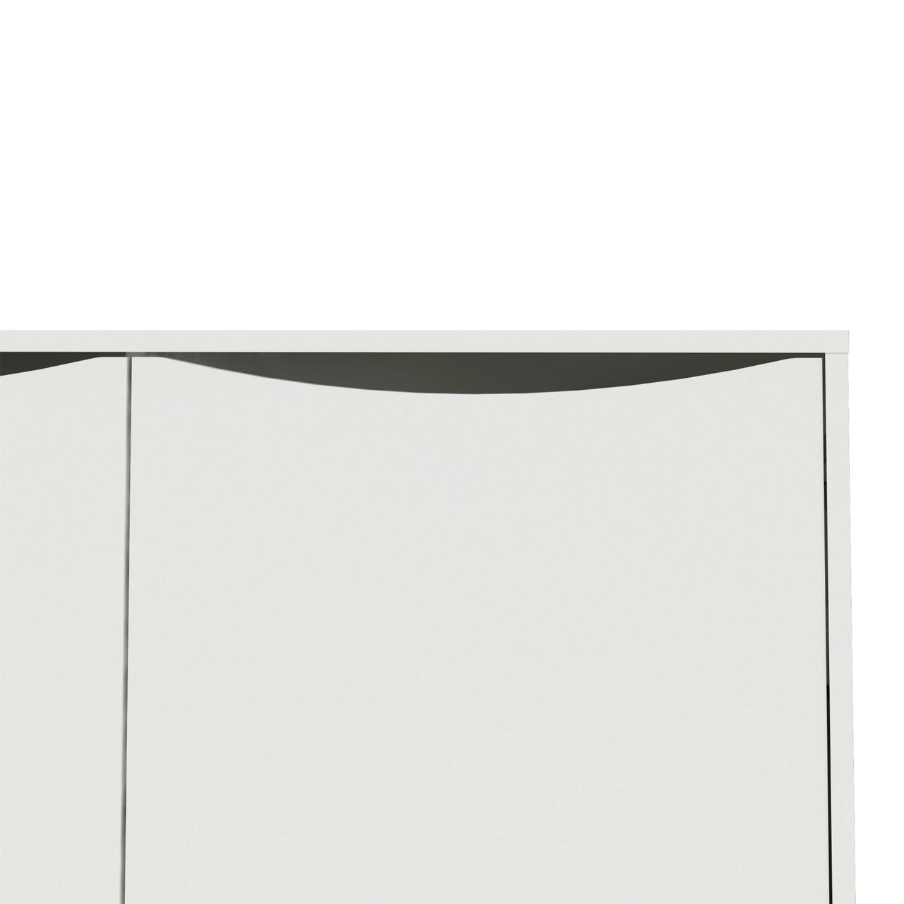 Fur Sideboard 2 Doors + 3 Drawers in Grey and White