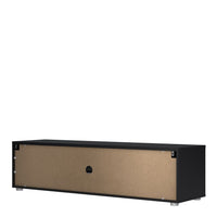 Thumbnail for Media TVunit with 2 doors + 1 drawer 147 cm Black