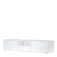 Thumbnail for Media TVunit with 2 doors + 1 drawer 177 cm White