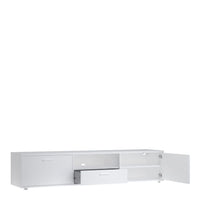 Thumbnail for Media TVunit with 2 doors + 1 drawer 177 cm White