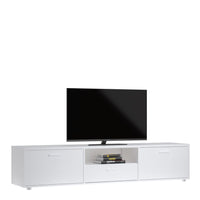 Thumbnail for Media TVunit with 2 doors + 1 drawer 177 cm White