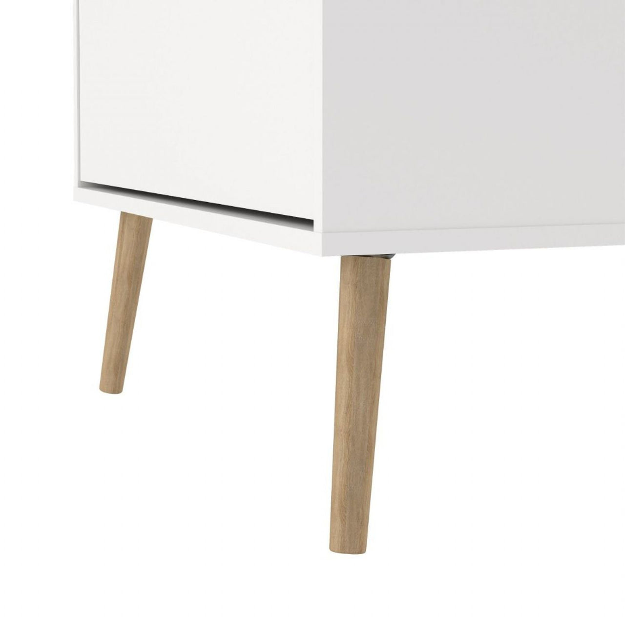 Cumbria Shoe Cabinet 3 Flip Down Doors White