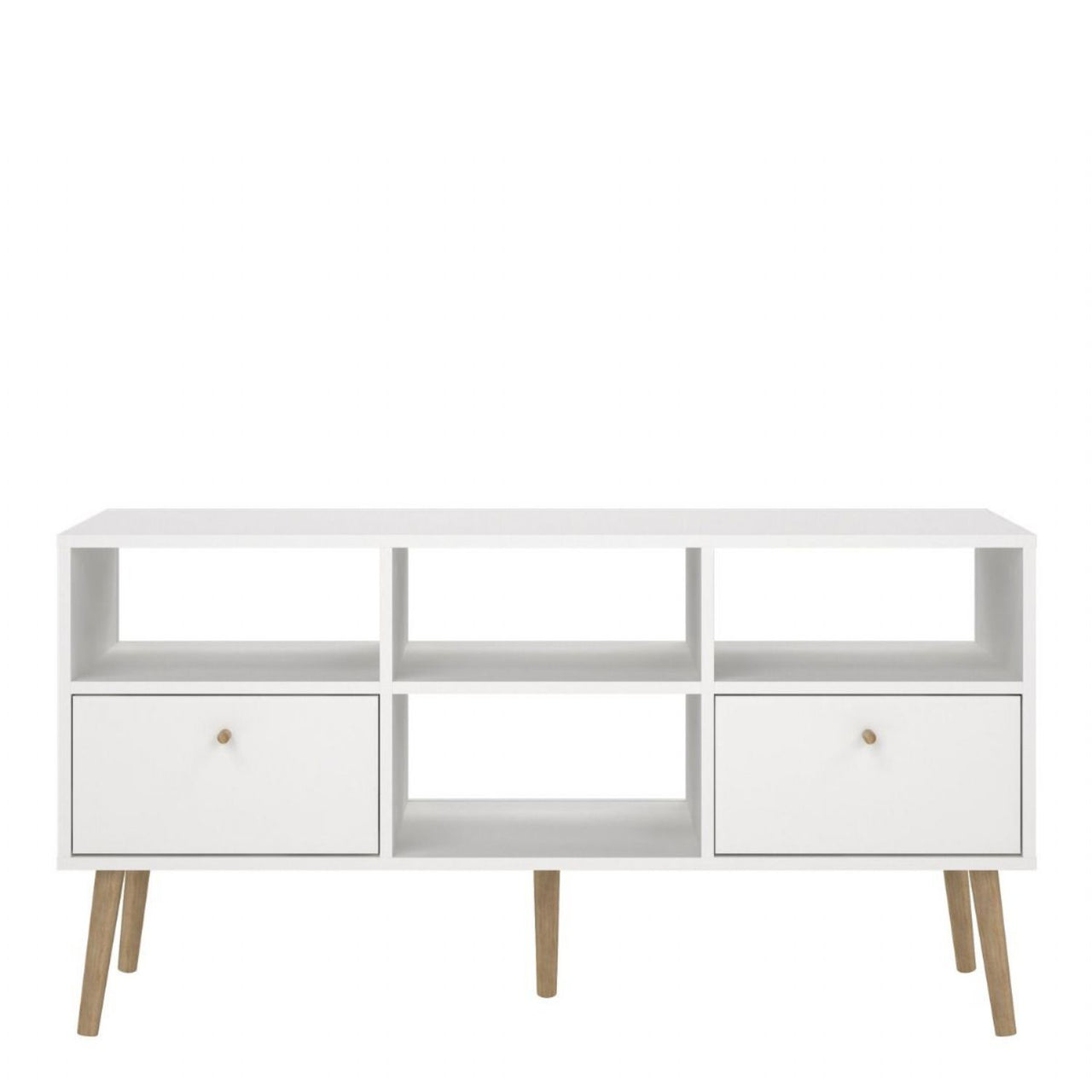 Cumbria TVUnit 2 Drawers White