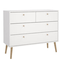 Thumbnail for Cumbria Chest 2 + 2 Drawers White