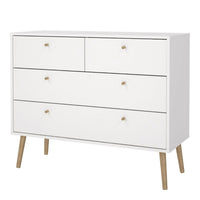 Thumbnail for Cumbria Chest 2 + 2 Drawers White