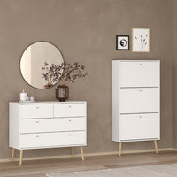 Thumbnail for Cumbria Chest 2 + 2 Drawers White