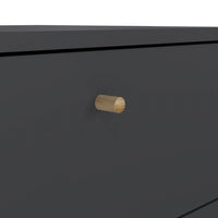 Thumbnail for Cumbria Chest 5 Drawers Dark Grey