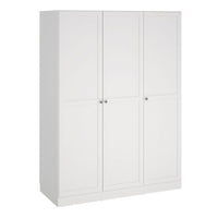 Thumbnail for Brande Wardrobe with 3 Frame Doors in White