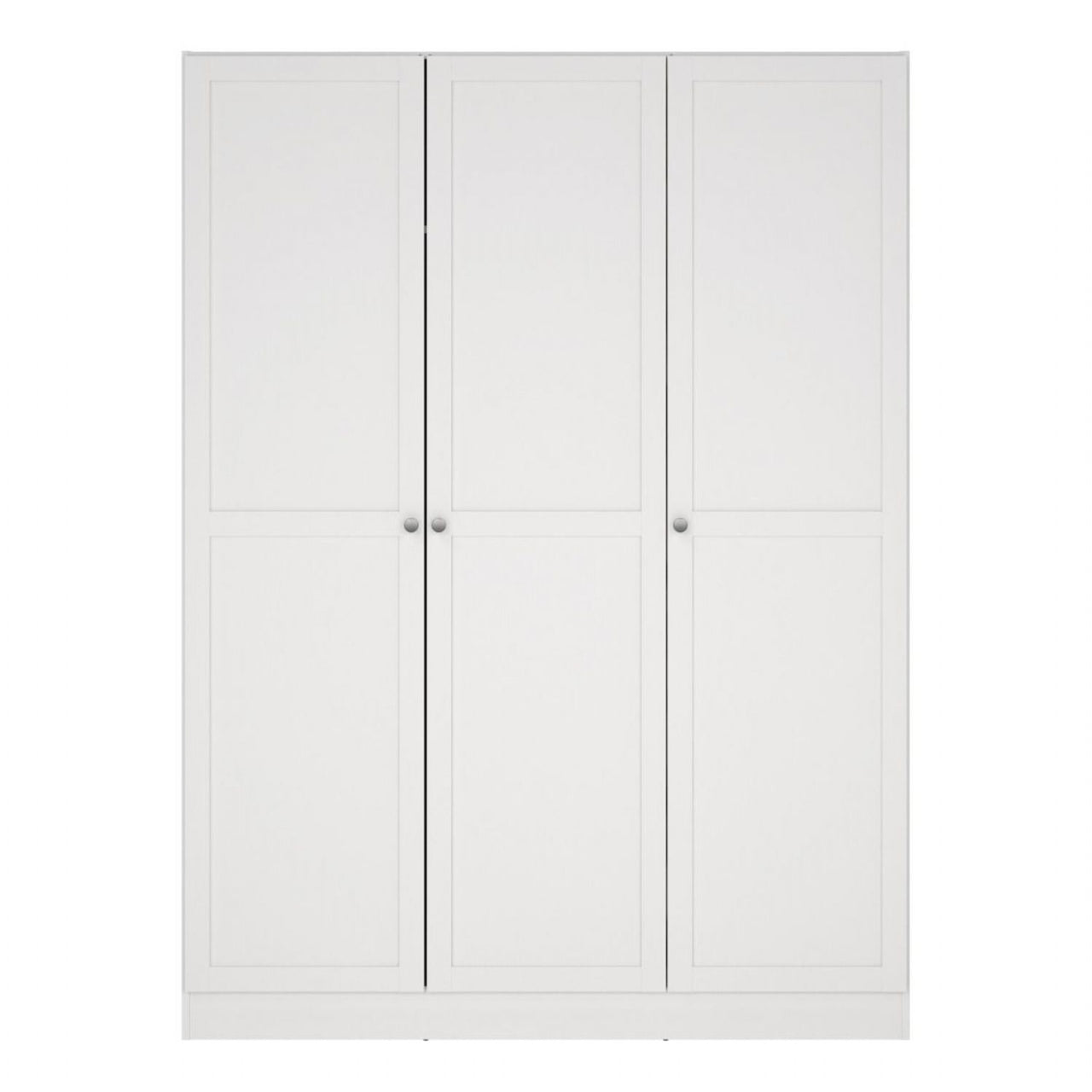 Brande Wardrobe with 3 Frame Doors in White