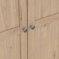 Thumbnail for Brande Wardrobe with 3 Frame Doors in Jackson Hickory Oak