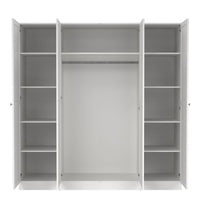 Thumbnail for Brande Wardrobe with 4 Frame Doors in White