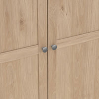 Thumbnail for Brande Wardrobe with 4 Frame Doors in Jackson Hickory Oak