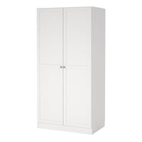 Thumbnail for Brande Wardrobe with 2 Frame Doors in White