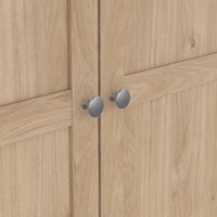 Thumbnail for Brande Wardrobe with 2 Frame Doors in Jackson Hickory