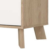 Thumbnail for Ikast Sideboard 4 Doors + 1 Drawer in Jackson Hickory and White