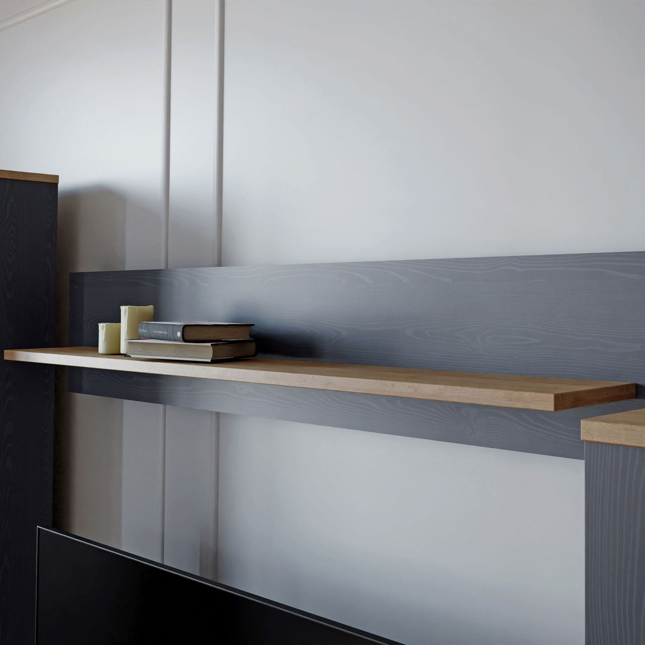 Bohol Wall Shelf in Riviera Oak Navy