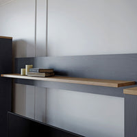 Thumbnail for Bohol Wall Shelf in Riviera Oak Navy