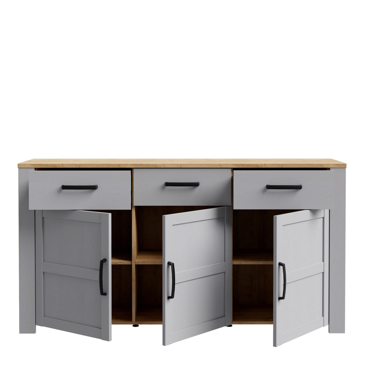 Bohol Sideboard in Riviera Oak Grey Oak