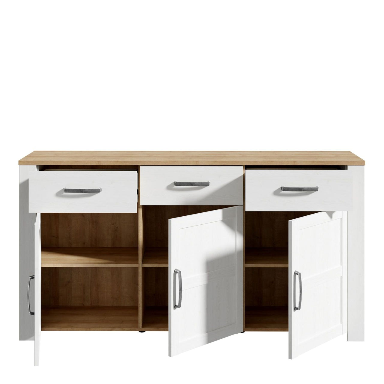 Bohol Sideboard in Riviera Oak White