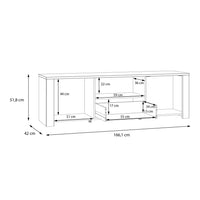 Thumbnail for Bohol TV Unit in Riviera Oak Grey Oak