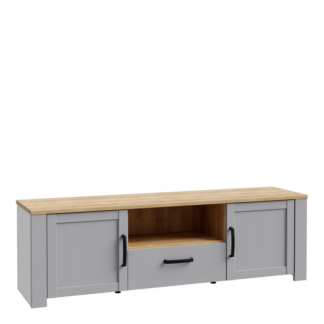 Bohol TV Unit in Riviera Oak Grey Oak