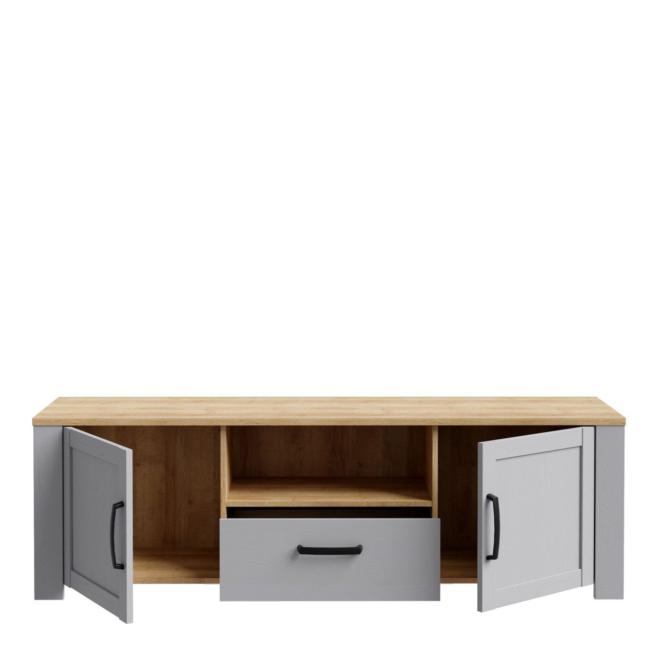 Bohol TV Unit in Riviera Oak Grey Oak