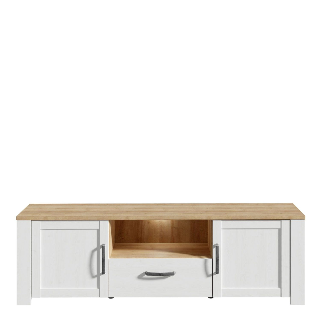 Bohol TV Unit in Riviera Oak White