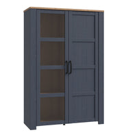 Thumbnail for Bohol Display Cabinet in Riviera Oak Navy