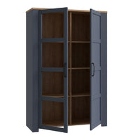 Thumbnail for Bohol Display Cabinet in Riviera Oak Navy