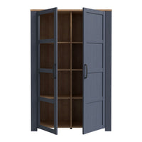 Thumbnail for Bohol Display Cabinet in Riviera Oak Navy