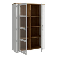 Thumbnail for Bohol Display Cabinet in Riviera Oak White