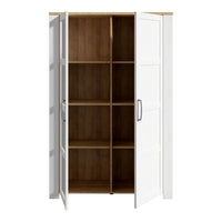 Thumbnail for Bohol Display Cabinet in Riviera Oak White