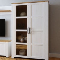 Thumbnail for Bohol Display Cabinet in Riviera Oak White