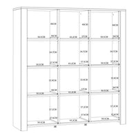 Thumbnail for Bohol Large Display Cabinet in Riviera Oak Navy