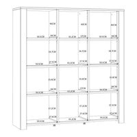 Thumbnail for Bohol Large Display Cabinet in Riviera Oak White