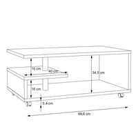 Thumbnail for Bailey Coffee Table in Sand Oak