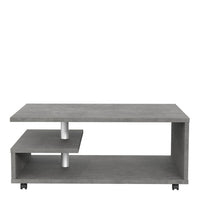 Thumbnail for Bailey Coffee Table in Concrete Optic Dark Grey