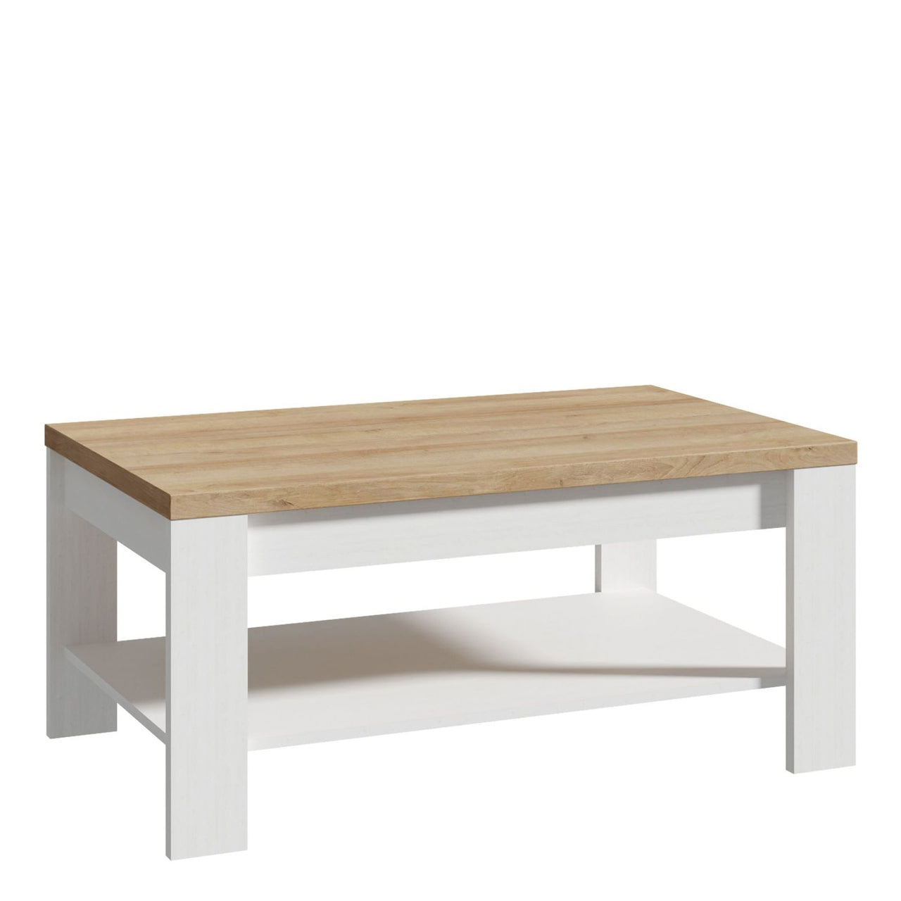 Bohol Coffee Table in Riviera Oak White