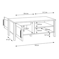 Thumbnail for Malte Brun Coffee Table in Waterford Oak